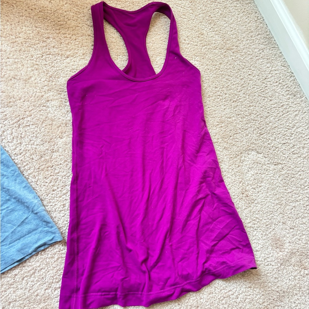 Lululemon purple tank top